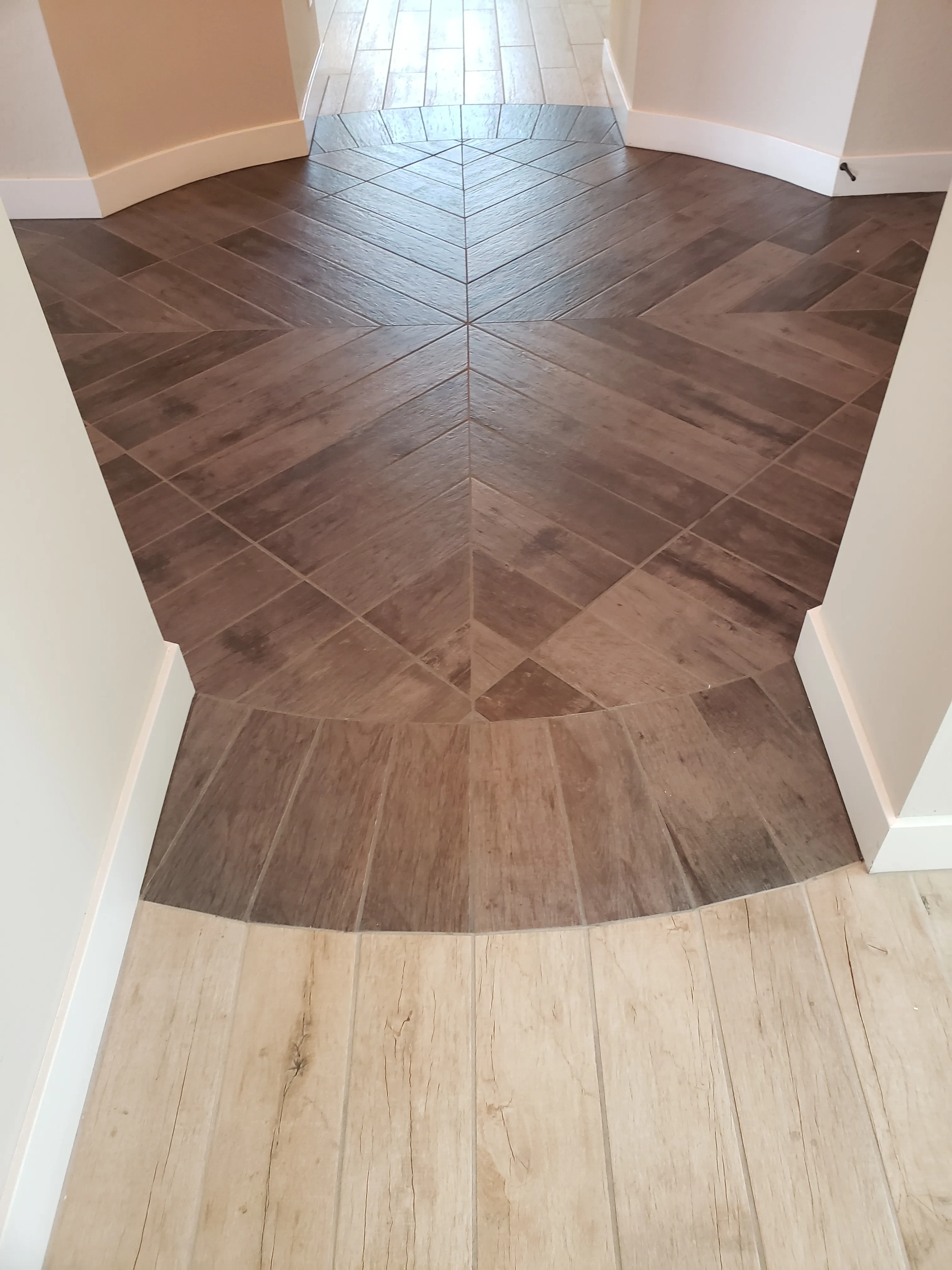 Multi-Pattern Porcelain Plank Tile