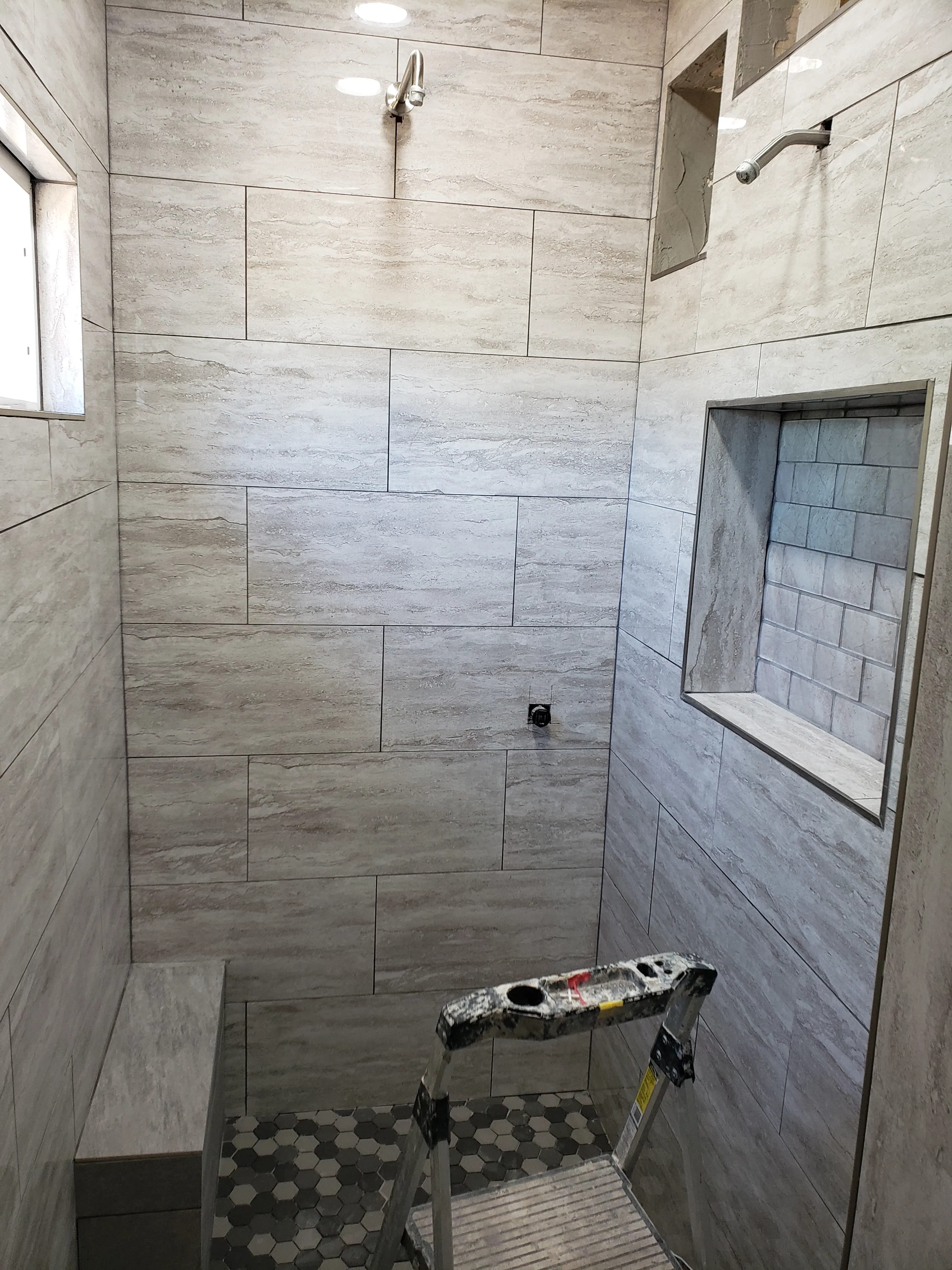 Porcelain Tile Shower
